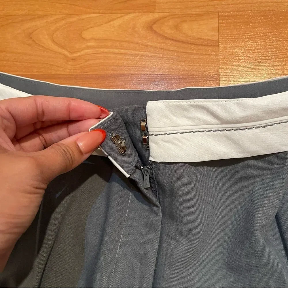 Source Unknown Reversed Waistband Trousers in Piombo Size Large - Picture 8 of 12